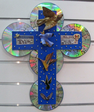 Betsy Alexander - Art Cross" Mixed Media