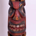Tlingit Totem Pole view 2 Carving at the Outsider Folk Art Gallery