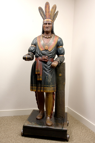 Cigar Store Figures | Thomas V. Brooks | Leaner