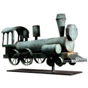Locomotive Weather Vane at the Outsider Folk Art Gallery