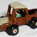 Jonathan Chee Truck Pottery at the Outsider Folk Art Gallery
