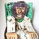 Brent Brown BRB170 | Pharaoh Mist, at the Outsider Folk Art Gallery
