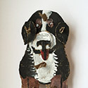 Brent Brown BRB176 | Sheep Dog, at the Outsider Folk Art Gallery