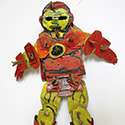 Brent Brown BRB428 | Ironman, at the Outsider Folk Art Gallery