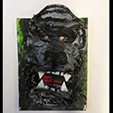 Brent Brown BRB553 | Gorilla in Wilderness, 2019 at the Outsider Folk Art Gallery
