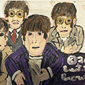 Brent Brown BRB623 | The Beatles, 2019 at the Outsider Folk Art Gallery
