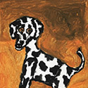 Brent Brown BRB642 | Dalmation, 2019 at the Outsider Folk Art Gallery