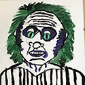Brent Brown BRB895 | Beetle Juice, 2020 at the Outsider Folk Art Gallery