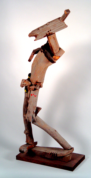 Derek Webster | DWEB1 | Wood Carving, price $1500 at the Outsider Folk Art Gallery