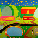 Floretta Emma Warfel WAF002 at the Outsider Folk Art Gallery