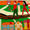Floretta Emma Warfel WAF010 at the Outsider Folk Art Gallery