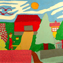 Floretta Emma Warfel WAF012 at the Outsider Folk Art Gallery
