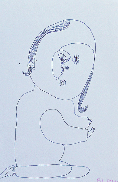 Jim Bloom JB0938 at the Outsider Folk Art Gallery