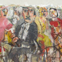 JB1369 Jim Bloom at the Outsider Folk Art Gallery