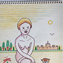 John-Jack Savitsky SAJ077 at the Outsider Folk Art Gallery