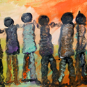 Purvis Young PY55 at the Outsider Folk Art Gallery
