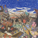 Edward Woltemarte Jr. EW006 at the Outsider Folk Art Gallery
