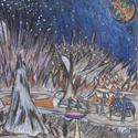 Edward Woltemarte Jr. EW018 at the Outsider Folk Art Gallery