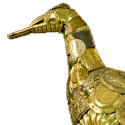 Leo Sewell Golden Goose at the Outsider Folk Art Gallery
