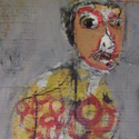 JB1331 Jim Bloom at the Outsider Folk Art Gallery