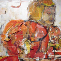 JB1337 Jim Bloom at the Outsider Folk Art Gallery
