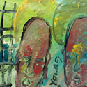 Purvis Young PY52 at the Outsider Folk Art Gallery