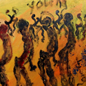 Purvis Young PY57 at the Outsider Folk Art Gallery