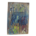 Purvis Young PYG WA 239 at the Outsider Folk Art Gallery