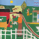 Floretta Emma Warfel WAF032 at the Outsider Folk Art Gallery