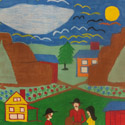 Floretta Emma Warfel WAF033 at the Outsider Folk Art Gallery