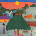 Floretta Emma Warfel WAF035 at the Outsider Folk Art Gallery