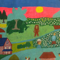 Floretta Emma Warfel WAF036 at the Outsider Folk Art Gallery