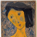 Harriet Wiseman WIH Portrait of a Nude at the Outsider Folk Art Gallery