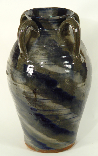 Burlon B.B. Craig - BC1 Four-Handled Jug at the Outsider Folk Art Gallery